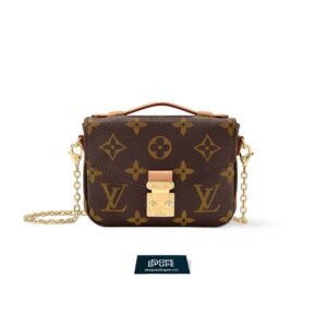 Micro Metis Monogram Canvas - Brown