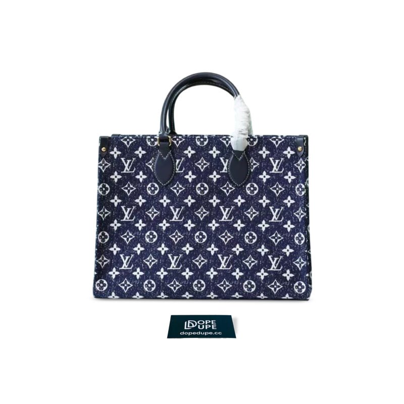 OnTheGo MM Monogram Denim - Navy
