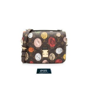 Pochette Metis Fornasetti Cameo Monogram Canvas - Brown