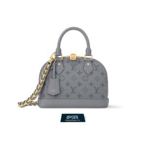 Alma BB Monogram Calfskin - Trianon Gray