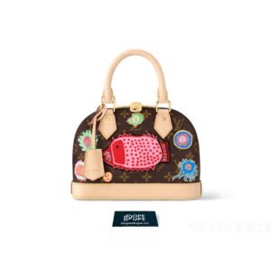 Alma BB Yayoi Kusama Monogram Canvas Embroidered