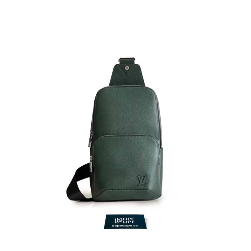Avenue Slingbag Taiga Leather - Dark Green