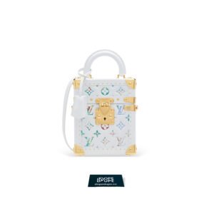 Camera Box Monogram - White