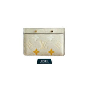 Card Holder by the pool Monogram Giant Empreinte Embossed