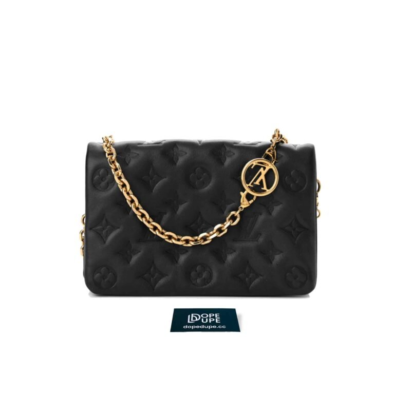 Coussin-Pochette-Monogram-Leather-Embossed-–-Black