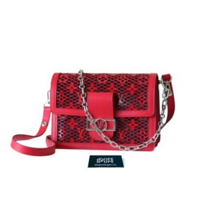 Dauphine Monogram Mesh - Red