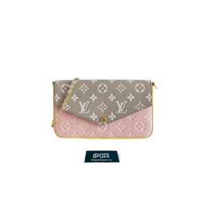 Felicie Pochette  Monogram Empreinte Embossed Bicolor