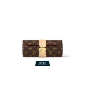 Jewelry Case Monogram Canvas - Brown