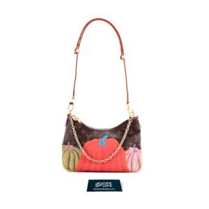 LV X YK Boulogne Monogram Canvas Pumpkin Print - Multicolor Brown