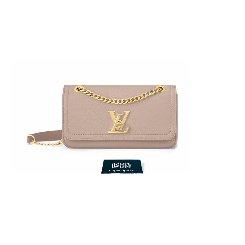 Lockme East West Grained Calfskin - Tourterelle Beige (1)