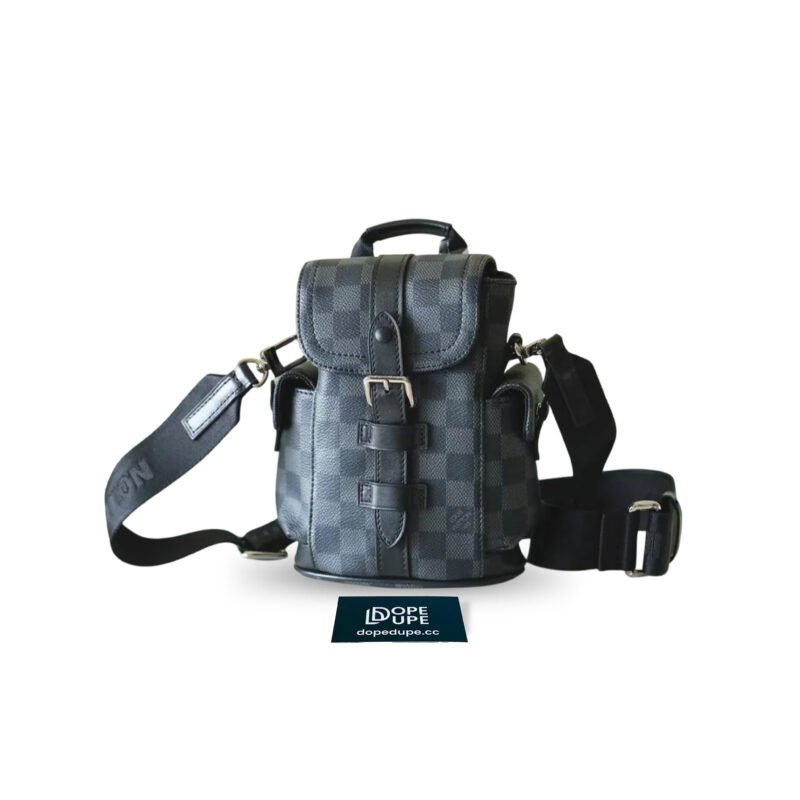 Nano Christopher Damier Graphite Canvas