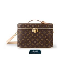 Nice Vanity Monogram Canvas - Brown