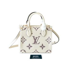 OnTheGo BB Bicolor Monogram - Cream Bois de Rose