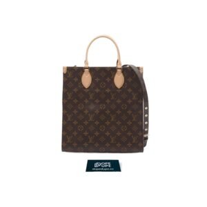 Petite Sac Plat PM Monogram Canvas - Brown