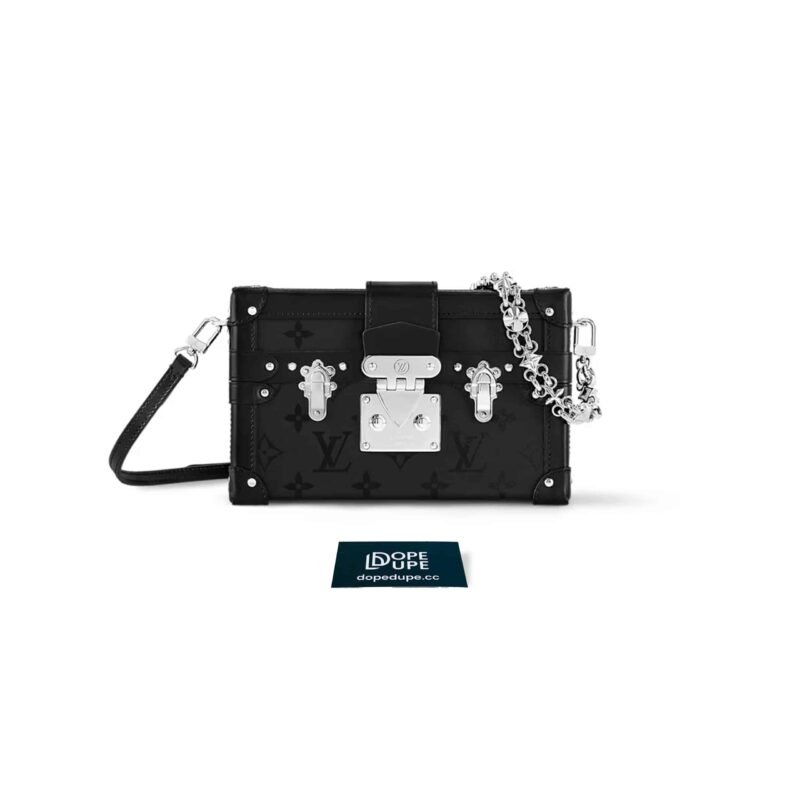 Petite Malle Calfskin - Black Shw (1)