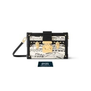 Petite Malle Musical Note - Black White