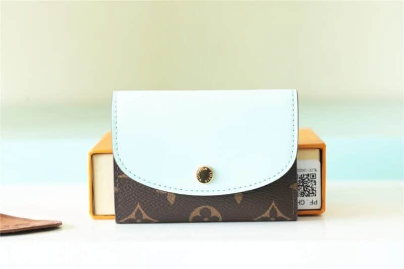 Rosalie Coin Purse Combines Monogram Canvas - Image 12