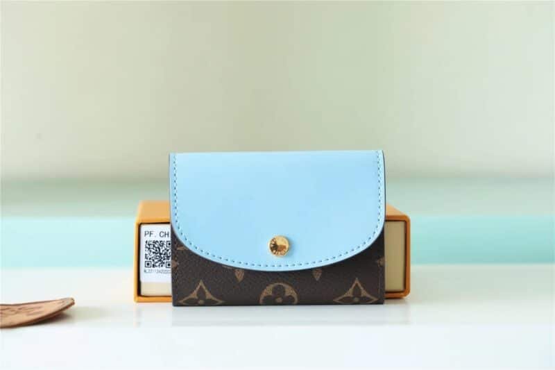 Rosalie Coin Purse Combines Monogram Canvas - Image 23