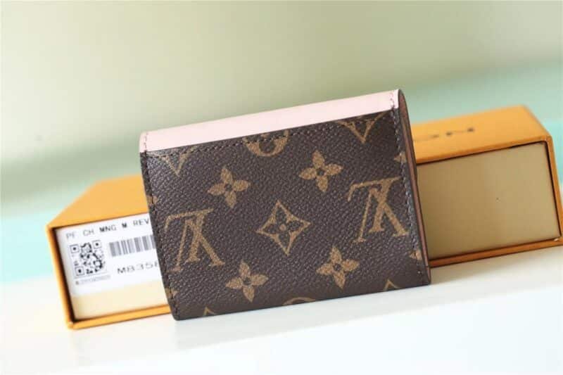 Rosalie Coin Purse Combines Monogram Canvas - Image 4