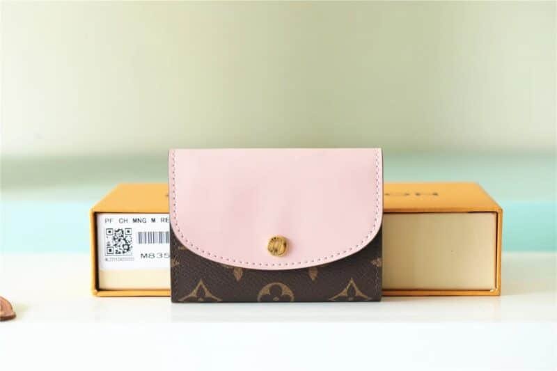 Rosalie Coin Purse Combines Monogram Canvas - Image 3