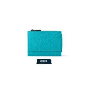 Slender Pilot Monogram Taurillon - Turquoise