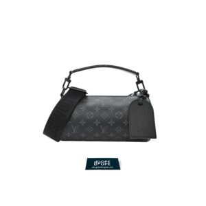 Soft Polochon Monogram Eclipse - Black