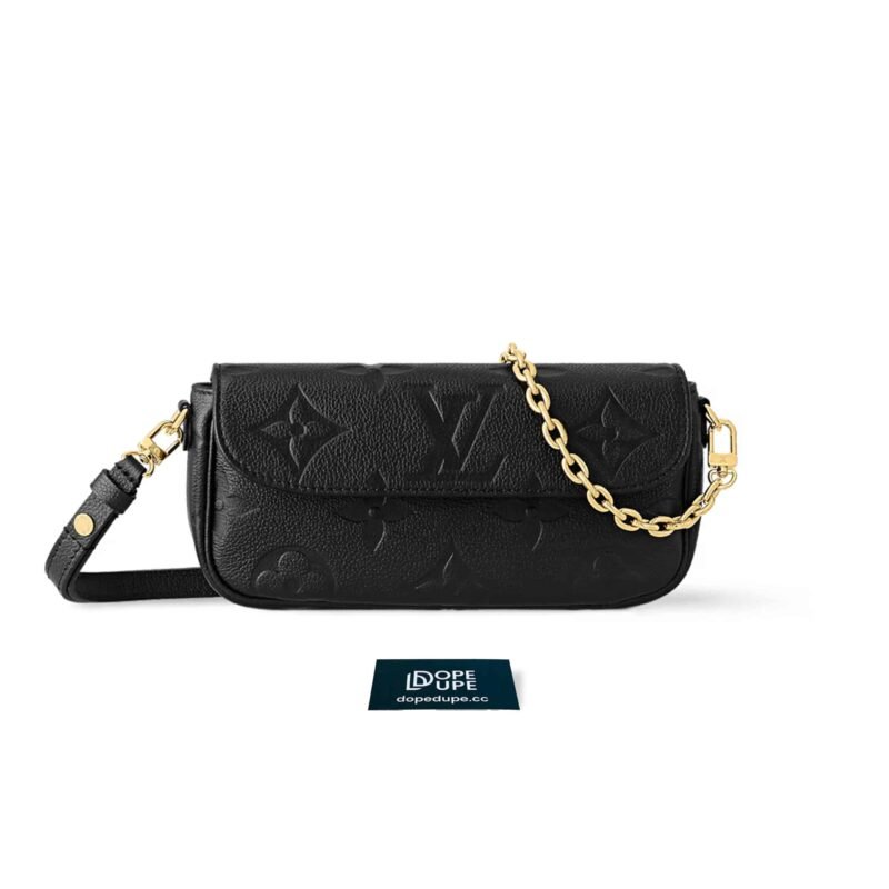 Wallet On Chain Ivy Monogram - Black (1)