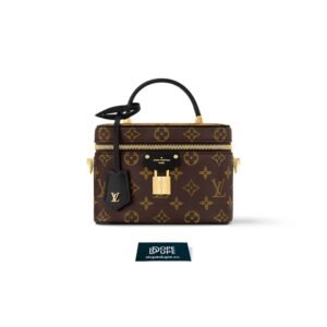 Vanity PM Monogram Reverse Canvas - Brown