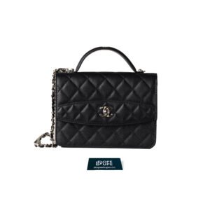 25C Mini Backpack Calfskin - Black