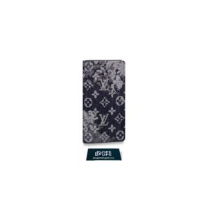 Brazza Wallet Monogram Tapestry Canvas