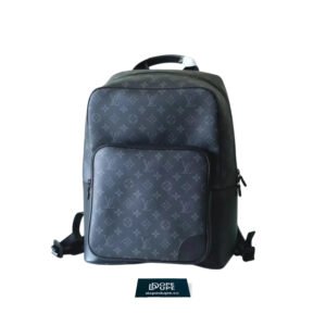 Dean Backpack Monogram Eclipse Canvas - Black