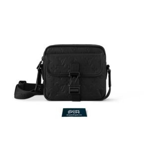 Getaway Messenger Monogram Shadow Leather - Black