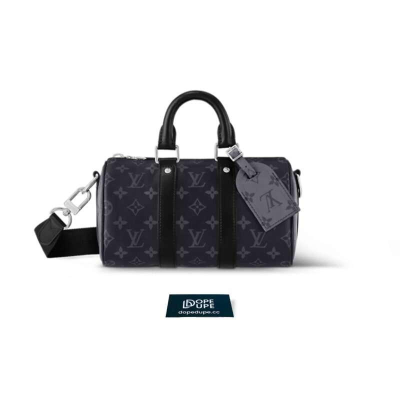Keepall Bandouliere 25 Monogram Eclipse Canvas - Black 1 (1)