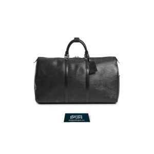 Keepall Bandouliere 50  Epi Leather - Black