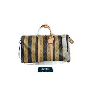 Keepall Bandouliere 50 Monogram Stripes Canvas