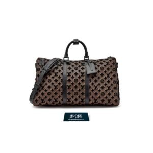 Keepall Bandouliere 50 MonogramTuffetage Triangel Canvas
