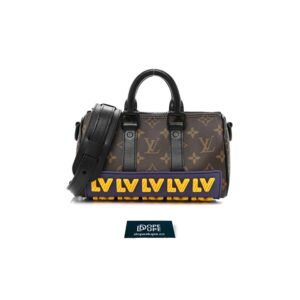 Keepall XS Monogram Rubber Canvas - Brown