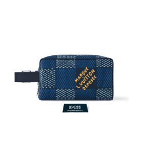 Locker Dopp Kit Damier Heritage Canvas