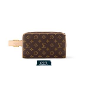 Locker Dopp Kit Monogram Macassar Canvas