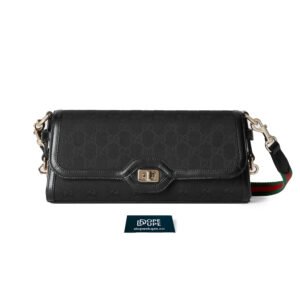 Luce Small Shoulder Bag GG Supreme - Black