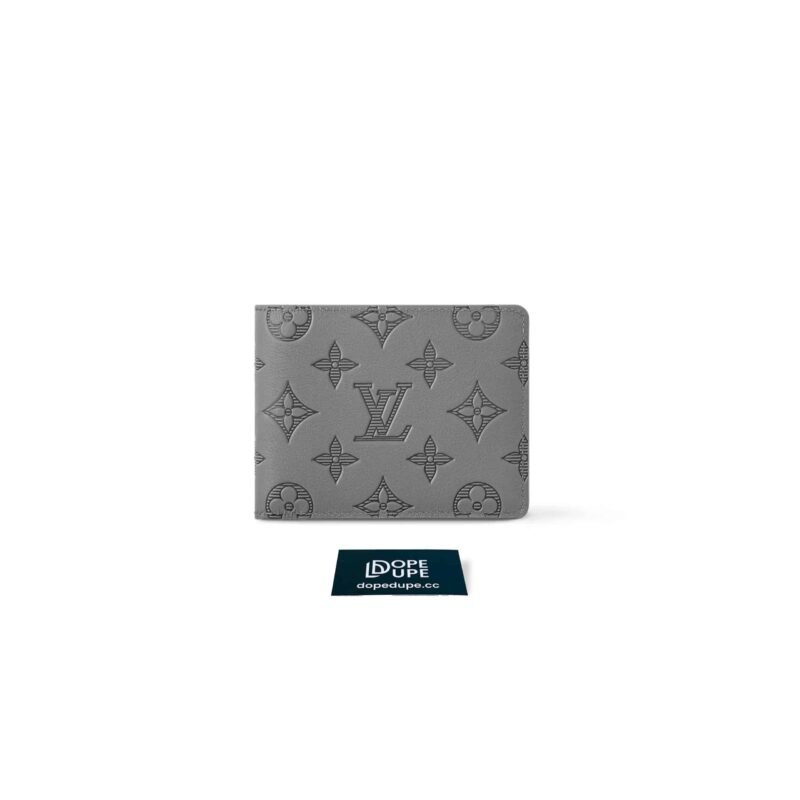 Multiple Wallet Monogram Shadow - Anthracite Gray (1)