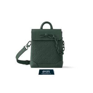 Nano Steamer Monogram Taurillon Leather - Forest Green