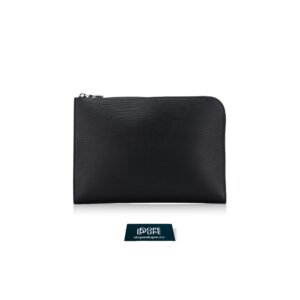 Pochette Jour GM Epi Leather - Black