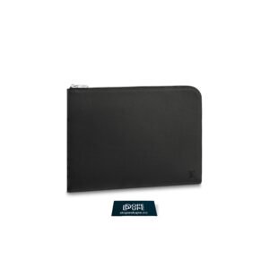 Pochette Jour GM Cuir Taurillon leather - Black