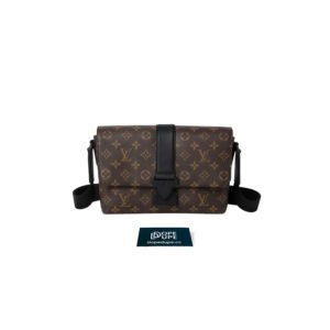 S-Cape Messenger Monogram Macassar