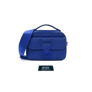 S Lock Messenger Monogram Taurillon
