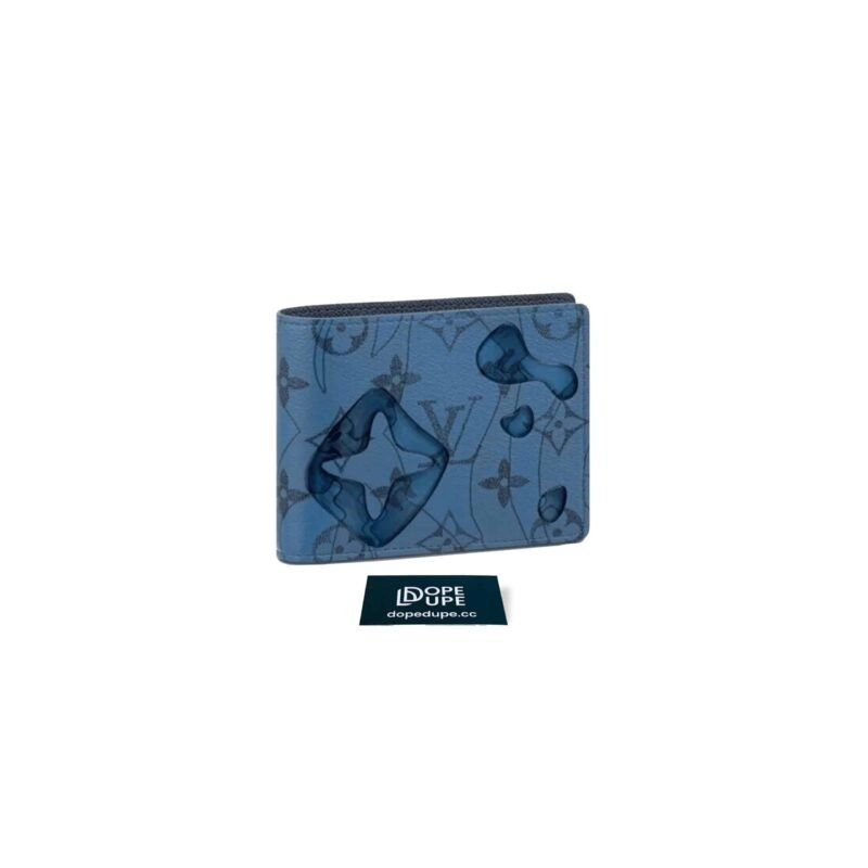 Slender Wallet Monogram Aquagarden – Abyss Blue (1)