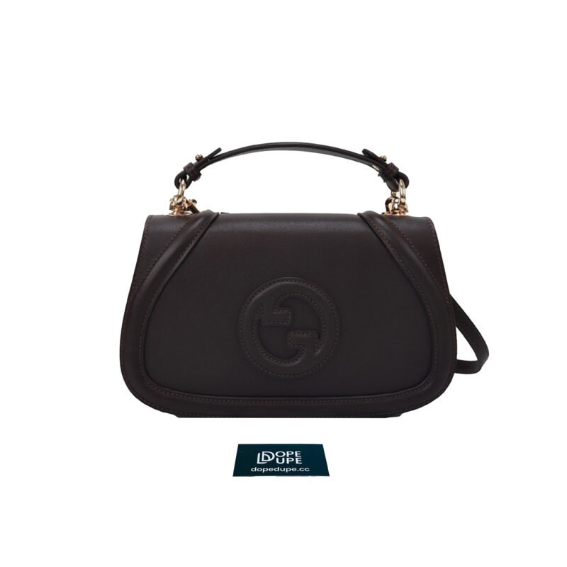 Small-Blondie-Top-Handle-Bag-Smooth-Leather---Coffee