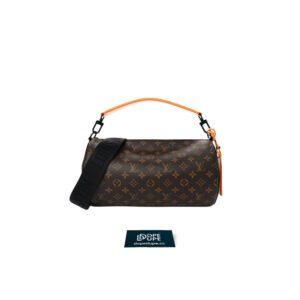 Soft Polochon Monogram Macassar - Brown Black