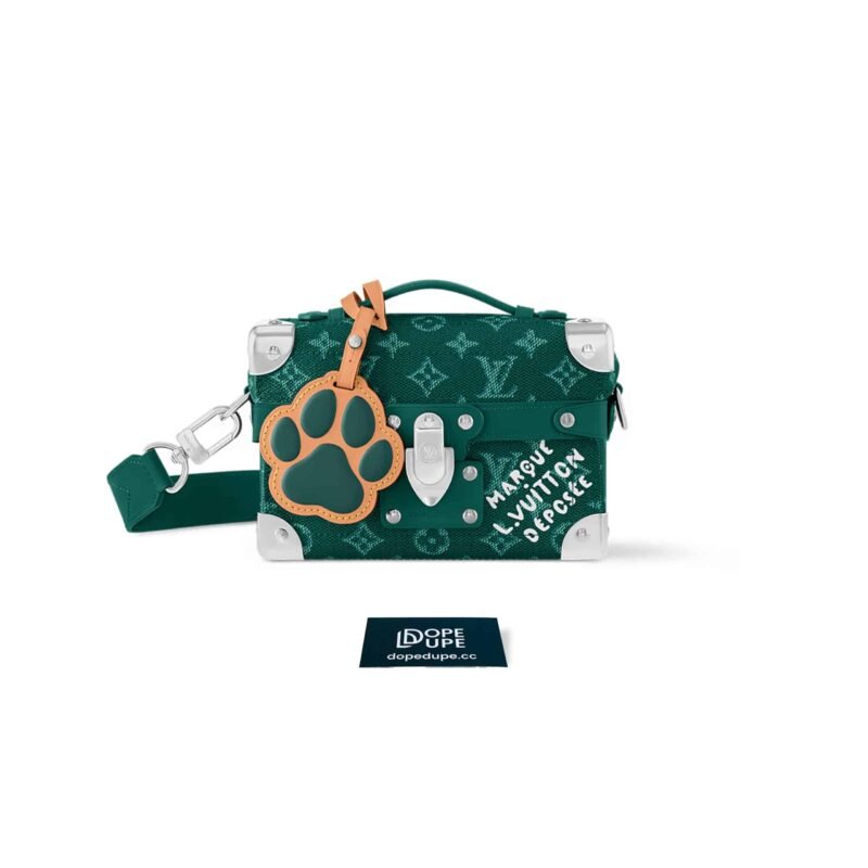 Soul Trunk Damier Heritage Canvas - Green (2) DONE